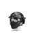 CASCO TIPO FAST Y MASCARA NEGRO DELTA TACTICS