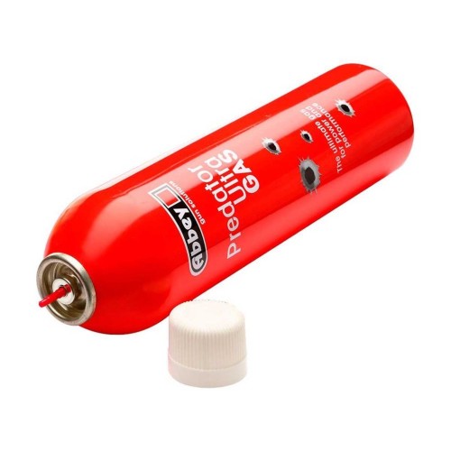 BOTELLA GAS ABBEY PREDATOR ULTRA GAS 700ML ROJA