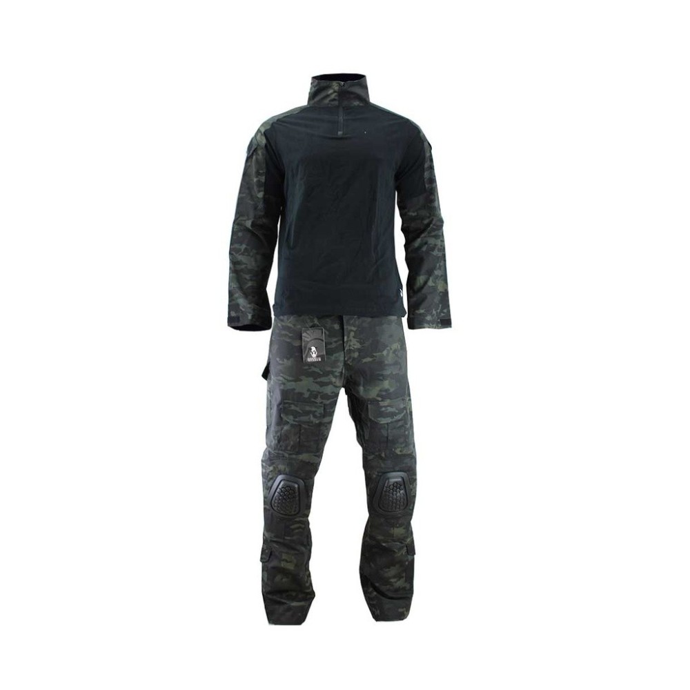UNIFORME IMMORTAL SIGMA COMBATE MULTICAM BLACK