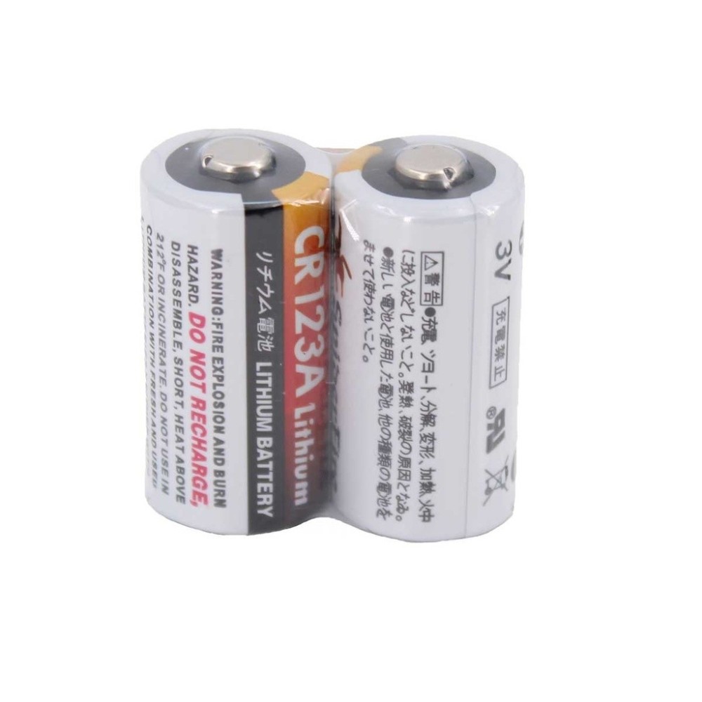 PILA ARSENIC LITIO CR123A 3.0V 1400MAH 2PCS BLANCA