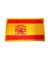 PARCHE BANDERA ESPAÑA C/VELCRO BORDADO 8.5X5.5CM MED. ESPAÑA