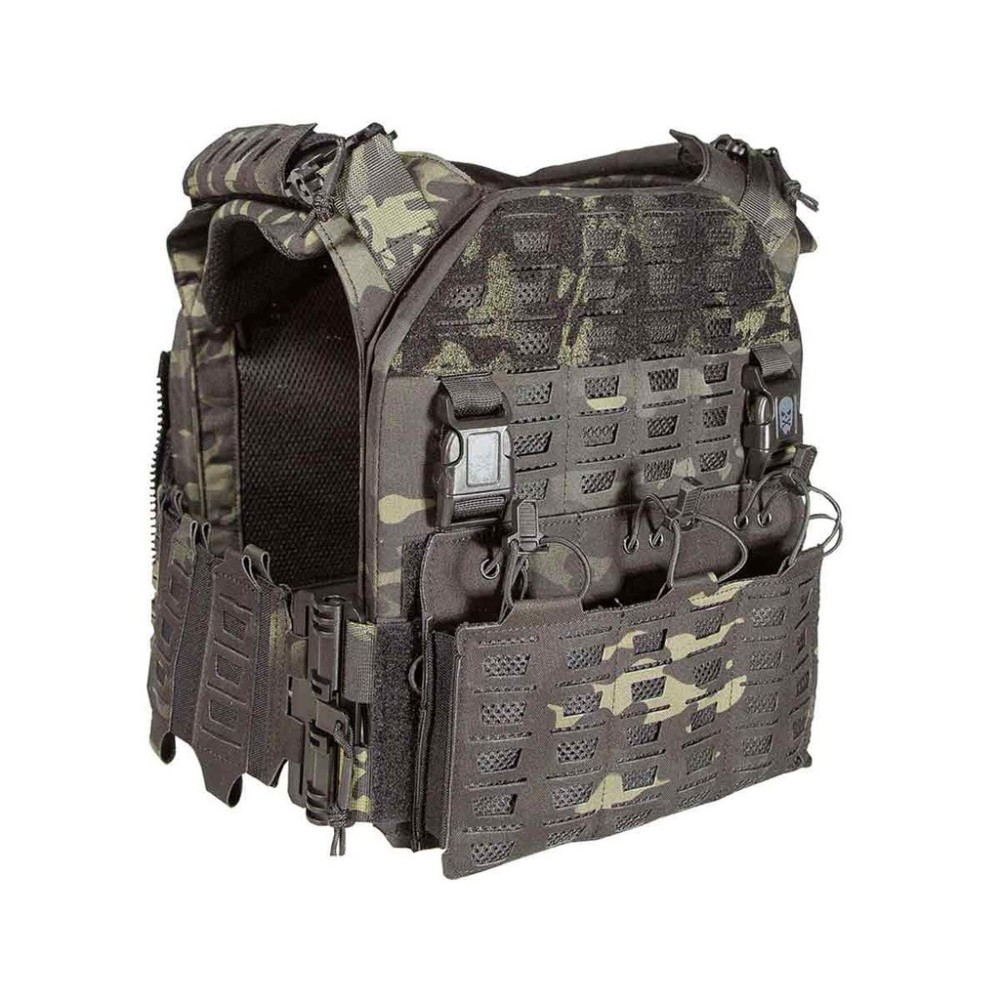 CHALECO CORSO DRAKE MK4 MULTICAM BLACK