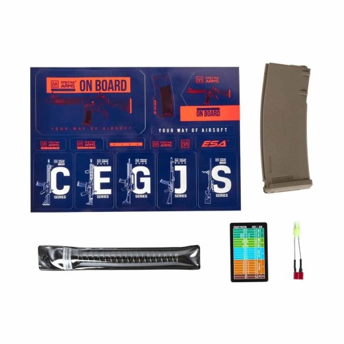 FUSIL SPECNA ARMS SA-F08 FLEX HAL ETU NEGRO-TAN