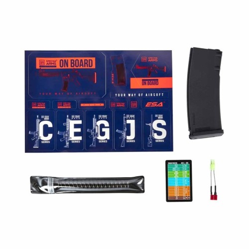 FUSIL SPECNA ARMS SA-F05-RL FLEX GEN.2 HAL ETU LIGHT OPS STOCK NEGRO