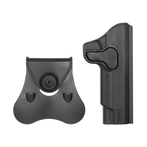PISTOLERA RÍGIDA AMOMAX 1911 DIESTRA - NEGRA