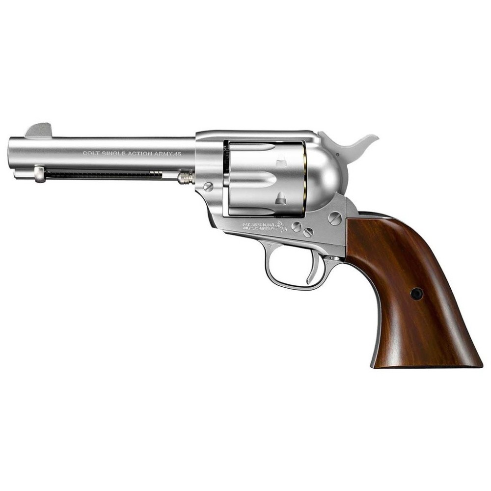 REVOLVER MARUI SAA.45 CIVILIAN 4 3/4 INCH PLATA