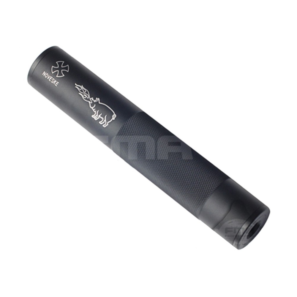 SILENCIADOR FMA NOVESKE FORCE LARGO 198MM NEGRO
