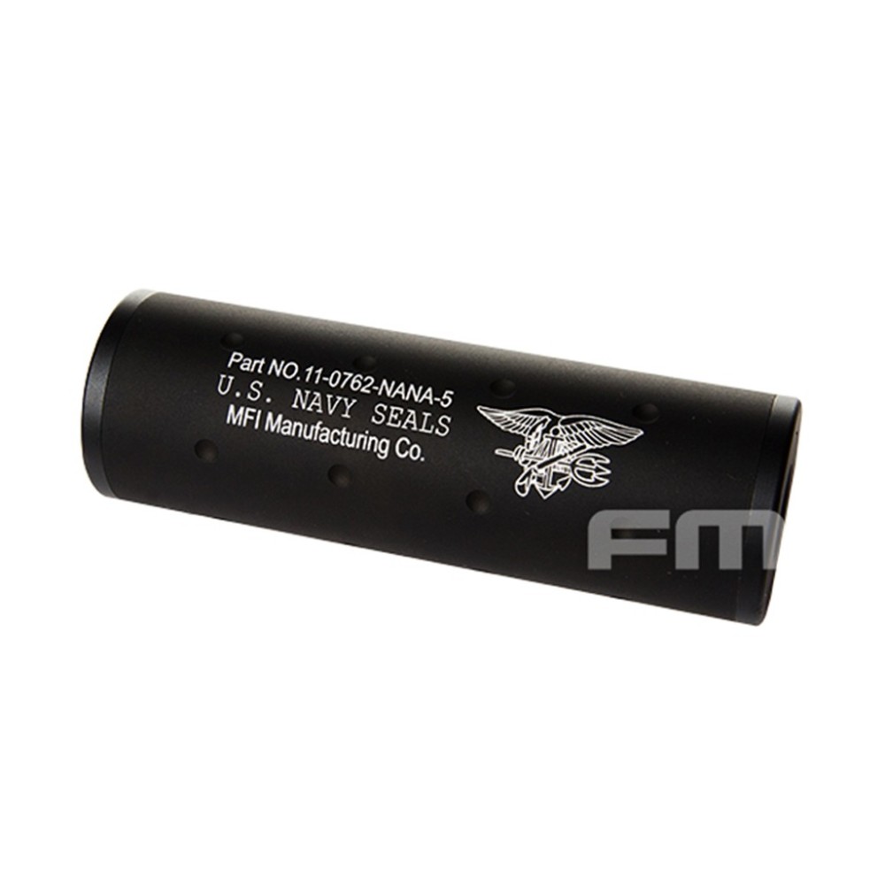 SILENCIADOR FMA STUBBY NAVY SEALS 108MM NEGRO