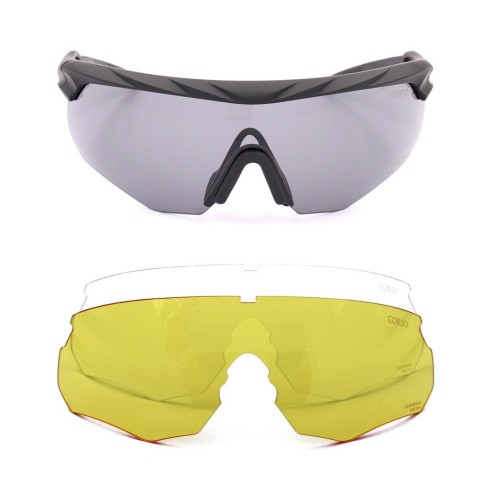 GAFA CORSO REVENGE RUDDER 3 LENTES NEGRA