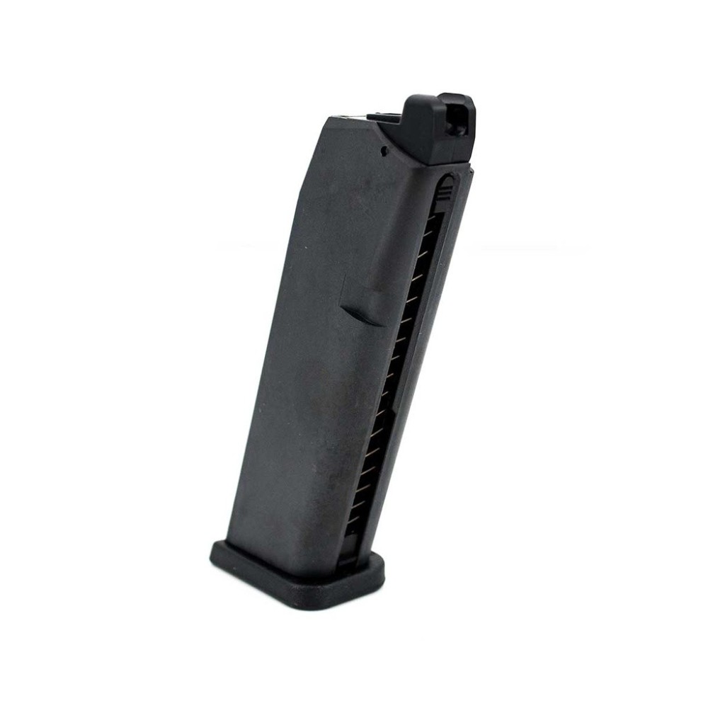 CARGADOR PISTOLA WE GAS GLOCK 17 ABS NEGRO