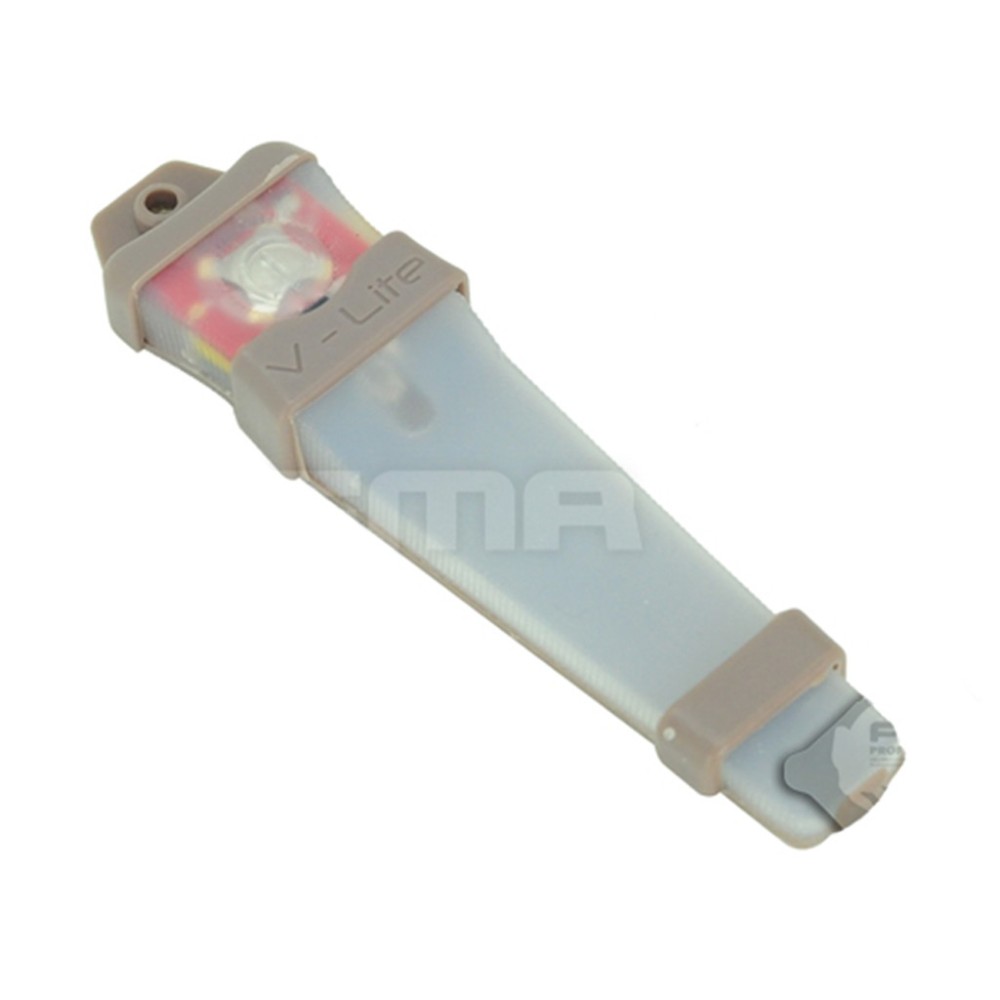 LINTERNA FMA VELCRO LUZ ROJA