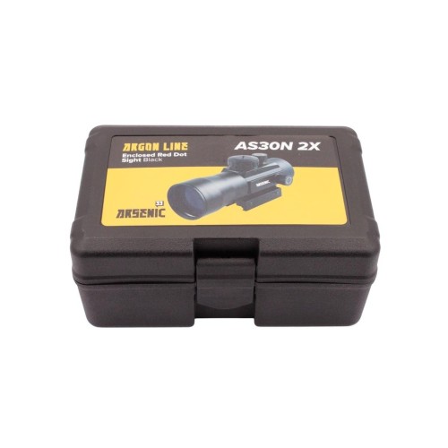 VISOR ARSENIC ARGON AS30N 2X30 NEGRO
