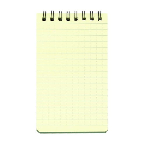 LIBRETA WATERPROOF IMMORTAL 12 X 8 CM VERDE