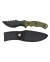 CUCHILLO ALBAINOX ABS NEGRO-VERDE