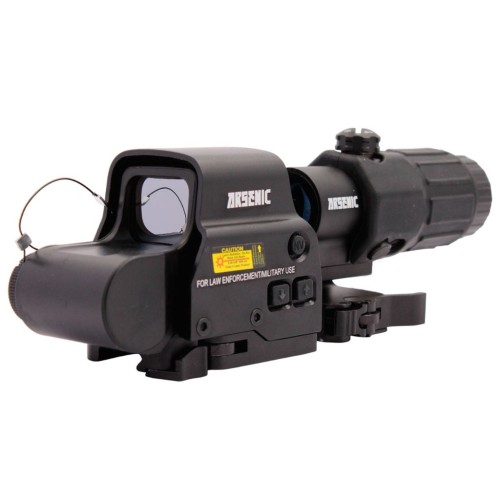 SET ARSENIC ARGON RED DOT & MAGNIFICADOR AS558 y G33 NEGRO
