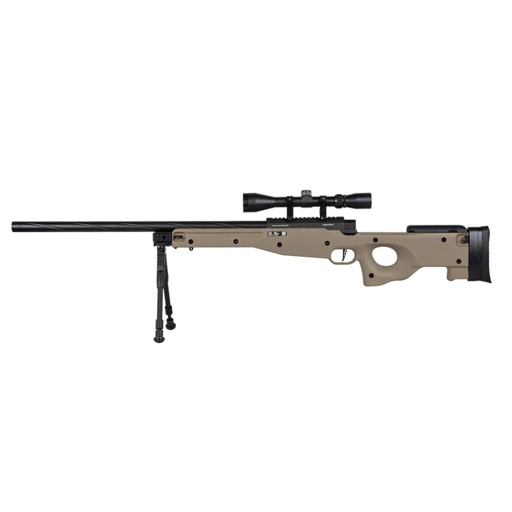 FUSIL SPECNA ARMS SA-S11 EDGE L96 C/ VISOR Y BIPODE TAN